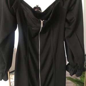 Pretty Little Thing black dress